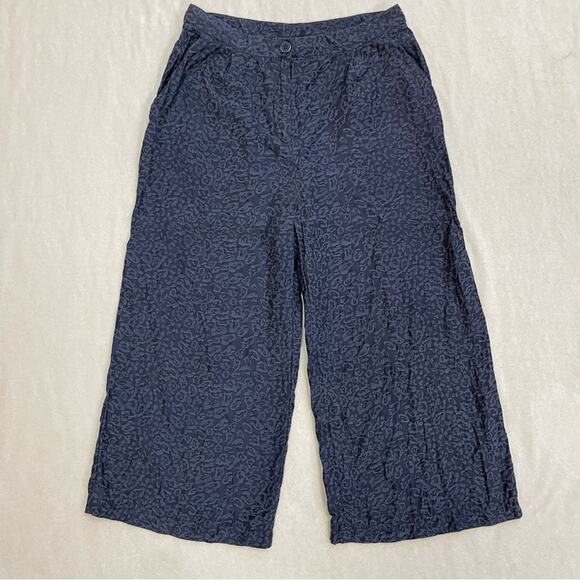 Astr The Label High Waist Wide Leg Crop Pants Size L - Picture 3 of 9